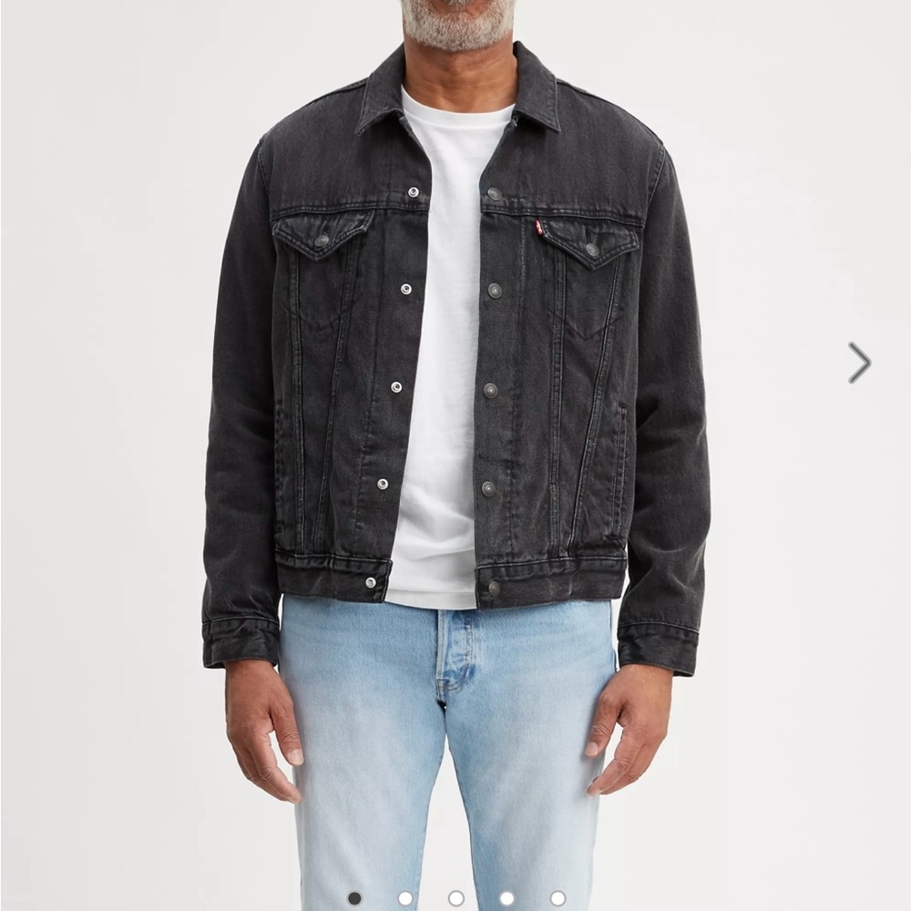 Levi's Men's Black Denim Jacket